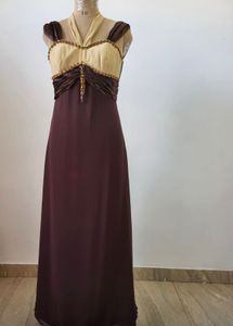 Elegant Pink Maxi Dress