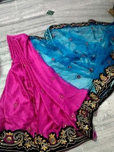 Authentic Saree With Beautiful Work