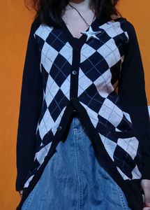 Argyle Cardigan