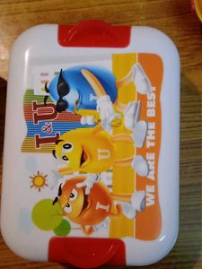 🆕NEW 3 Lunch Boxes + Pencil Box Combo Set