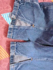 Washed Blue Denim Jeans