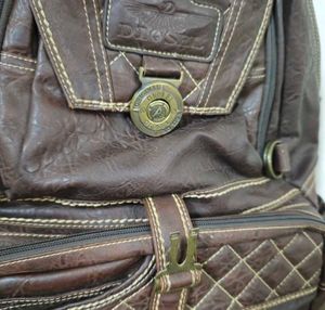 Authentic Vintage Diesel Leather Backpack 🎒