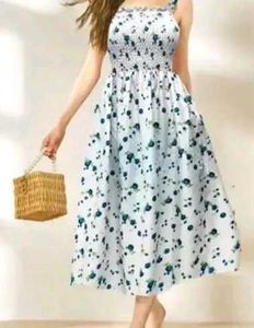 New Floral Print Dress