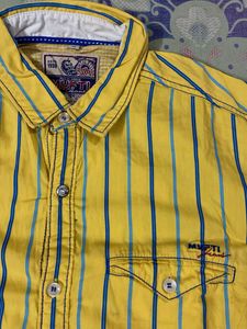 Striped Yellow Shirt