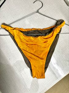 Soft Satin Reversible Used Bikini Panty