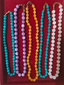 Semi Precious Pearls Necklace