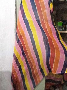Multicolour Net Duppata