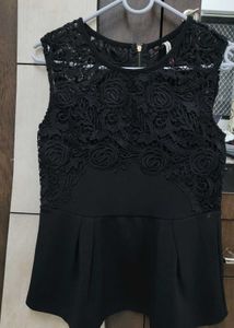 Black Lace Top