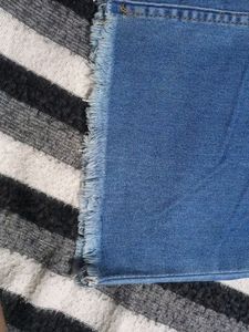 Blue Wide Leg Jeans