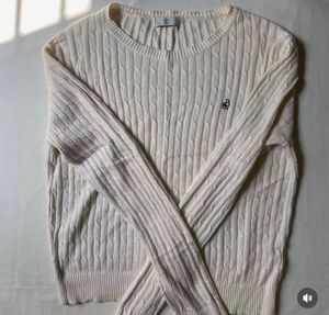 White Knit Sweater