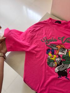 Louis Vuitton x Bugs Bunny Pink Tee