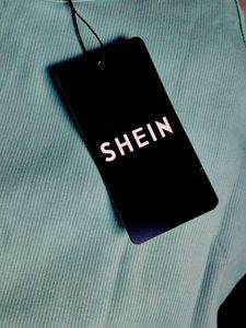 Blue One-Shoulder Top