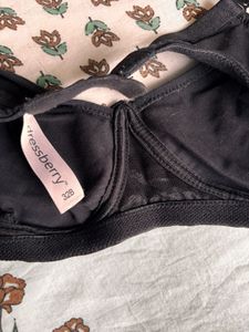 Small Black Bra