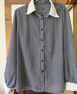 Checkered Blue Chic Shirt