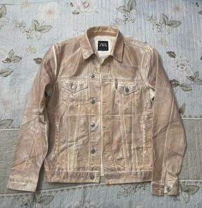 Zara foil jeans jacket - Limited Edition (unisex)