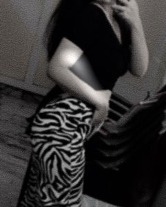 ZEBRA Print High Waist Denims