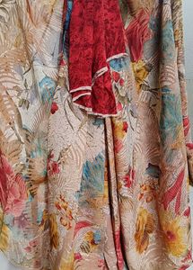 Chiffon Saree With Blouse Piece...