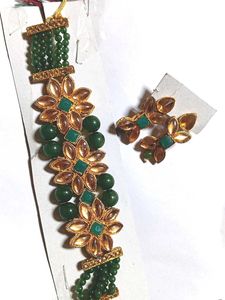Green Jewelry Set