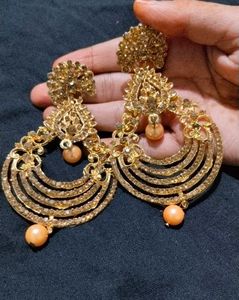 Casual Golden Earrings.