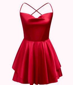 Red Backless Dress