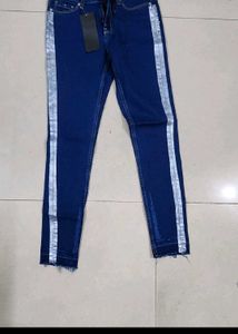 ONLY Sheen Stripes Skinny Fit Jeans