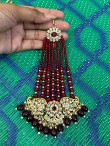 Hair Accessory kudan Maang Tikka