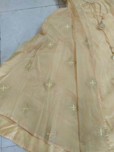 Beautiful Attached Jacket Gown