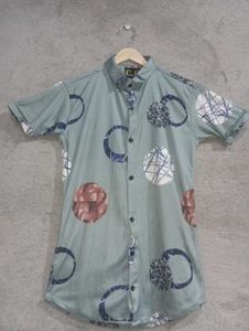 Patterned Casual Shirt