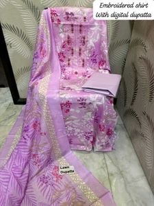 Self Embroidered Dress