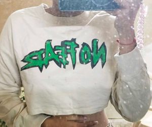 No Fear Cropped Sweatshirt