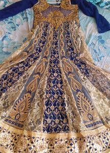 Elegant Embroidered Anarkali Dress