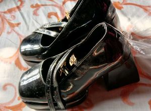 Cute Black Mary Jane Shoes
