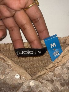 Sequin Party Crop Top