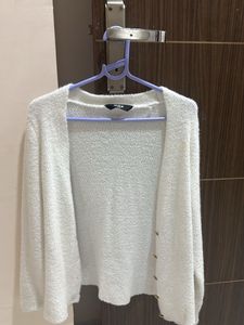 Forever 21 Fuzzy Cardigan