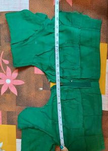 Embroidery Work Green Saree