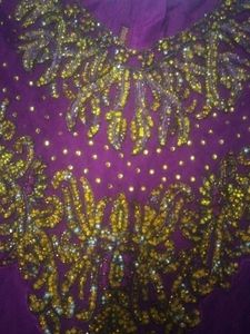 Elegant Purple Anarkali Kurta