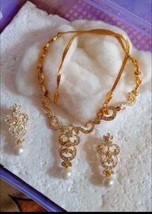Golden Jwellery Set