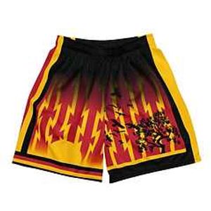 GRAPHIC BASKETBALL SHORTS.