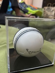 Signed Cricket Ball