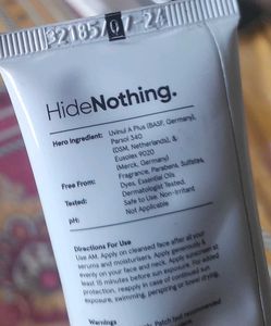 Minimalist Invisible Sunscreen SPF 40 - 1.7oz