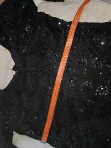 Black Squence Kurta