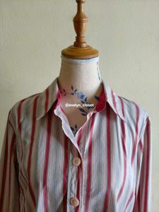 Striped Button-Down Shirt