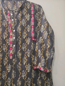 Printed Cotton Kurta