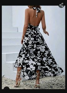 Beautiful Black And White Dress