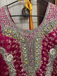Heavy Embroidered Designer Suit