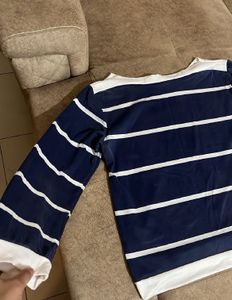 Striped Long Sleeve Top
