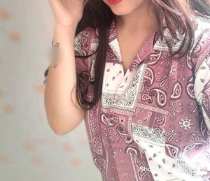 Patterned Casual Shirt