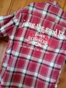 Red Plaid Flannel Shirt