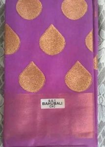 SGT Bahubali Purple Saree