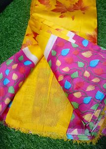 Floral Print Saree